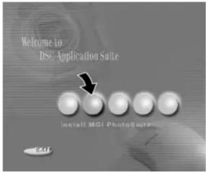Welcome to DSC Application Suite Install MCI PhotoSuite EXIT