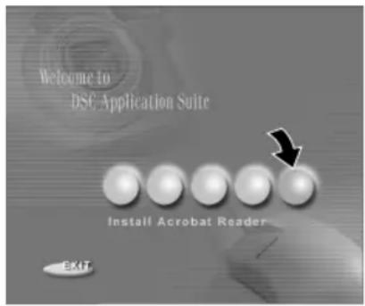 Welcome to DSC Application Suite Install Acrobat Reader EXIT