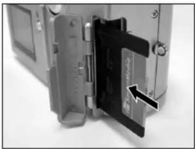 RICOH Caplio RR120 - Loading the SmartMedia™ Card - 2