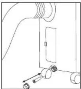 Amcor PLMB 9KE-410 - EMPTYING THE INTERNAL WATER CONTAINER - 1