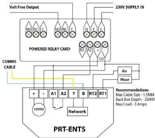 Heatmiser PRT-ETS - Wiring Diagram - PRT-ENTS - 3