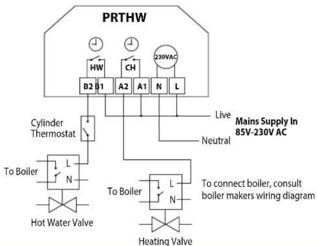 Heatmiser PRTHW-N - Factory Reset - 4