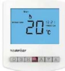 Heatmiser PRTHW-N - Heating &amp; Hot Water ON/OFF - 2