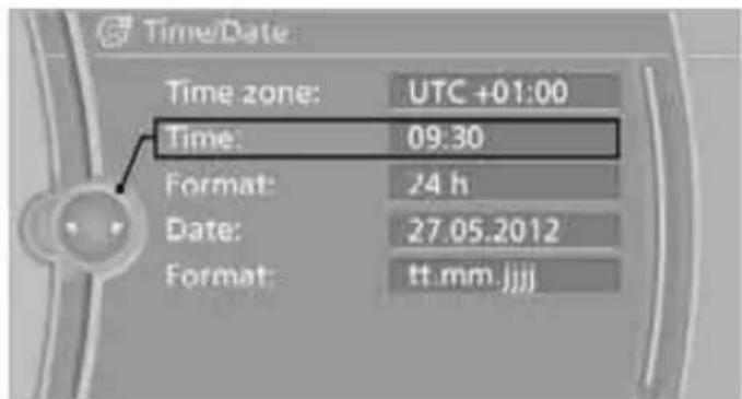 Time/Date Time zone: UTC +01:00 Time: 09:30 Format: 24 h Date: 27.05.2012 Format: tt.mm.jjjj