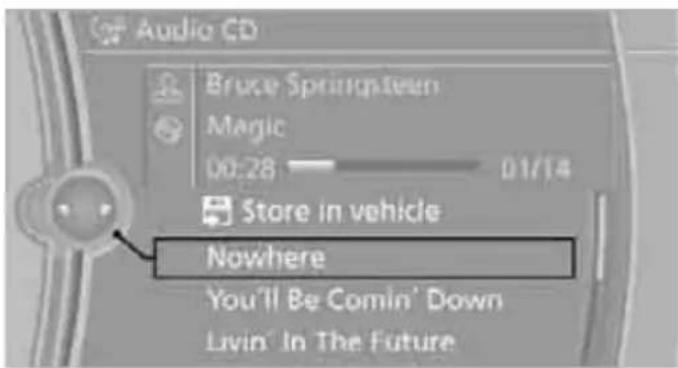 Audio CD Bruce Springsteen Magic 00:28 — 01/14 Store in vehicle Nowhere You'll Be Comin' Down Livin' In The Future