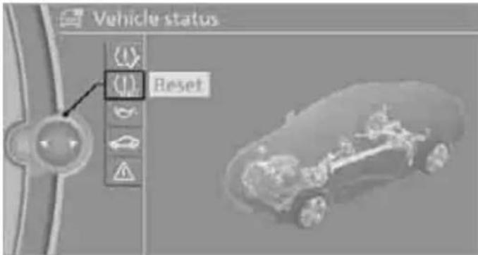 Vehicle status Reset