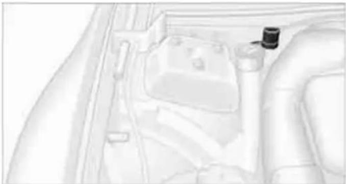 Interior view of a vehicle showing dashboard, seatbelt, and camera (no text or symbols visible)
