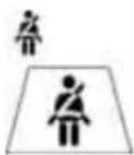 BMW 328i Convertible (2012) - "Fasten safety belts" reminder for driver's and front passenger seat - 1