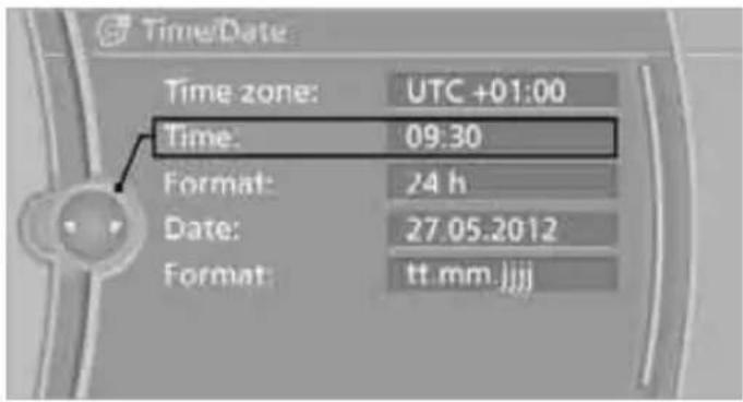 Time/Date: Time zone: UTC +01:00 Time: 09:30 Format: 24 h Date: 27.05.2012 Format: tt.mm.jjjj