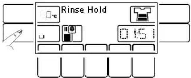Rinse Hold 0°C U 15 0 15 1