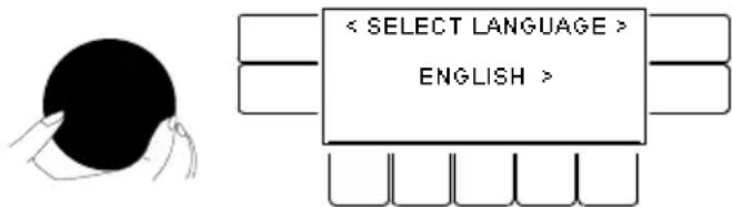 < SELECT LANGUAGE > ENGLISH >