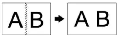 A B → A B