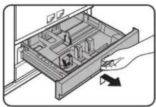 SHARP MX-M700U - Pull out paper tray 3. - 1