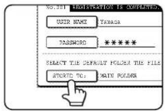 NO.101 REGISTRATION IS AVAILABLE USER NAME: Yanaka PASSWORD: ****** SELECT THE DEFAULT POLDER THE FILE STATED TO: MAIN POLDER