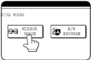 SOCIAL MODES MIRROR IMAGE B/N REVERSE