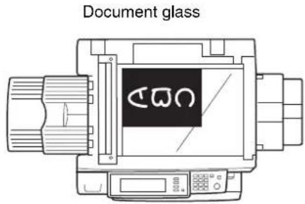Document glass
