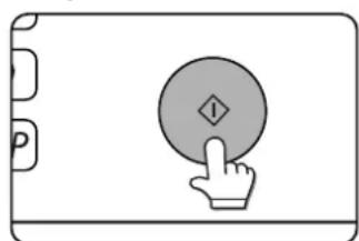 SHARP MX-M700U - Press the [START] key on the operation panel. - 1