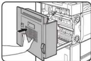 SHARP MX-M700U - Gently close the duplex unit. - 1