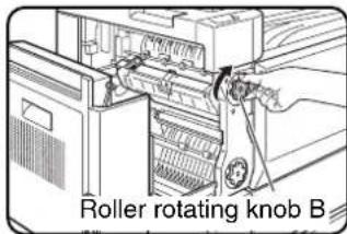 Roller rotating knob B
