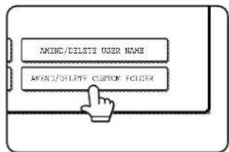 AMIND/DELETE USER NAME AVERAGE/DELETE CUSTOM ORDER