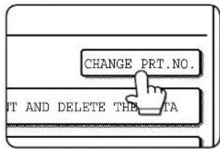 CHANGE PRT.NO. IT AND DELETE THE TTA