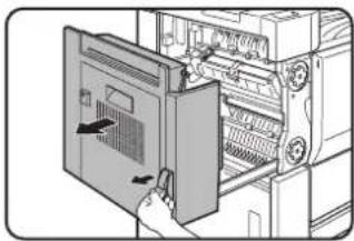 SHARP MX-M700U - Remove the duplex unit. - 1