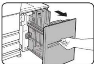 SHARP MX-M700U - Pull the tray out until it stops. - 1