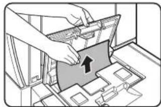 SHARP MX-M700U - Remove the misfed paper. - 1