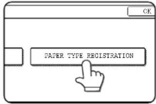 OK PAPER TYPE REGISTRATION