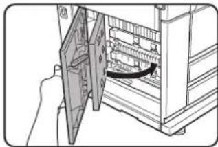 SHARP MX-M700U - Close the lower cover on the left side of the machine. - 1