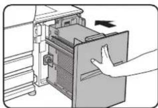 SHARP MX-M700U - Push the tray firmly all the way into the machine. - 1