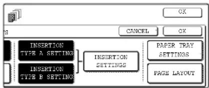 SHARP MX-M700U - Touch the [PAGE LAYOUT] key. - 1
