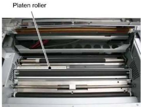 Platen roller