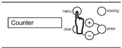 MITSUBISHI TDP-459 - Display of Print Count, and Reset of Print Counter - 1