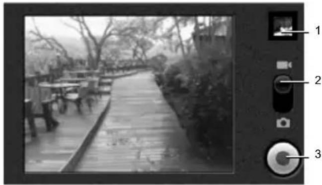 KYOCERA Zio M6000 - Activate the Camcorder - 1