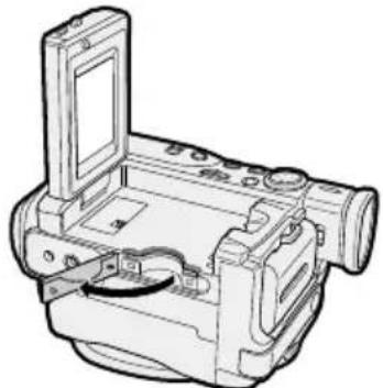 SHARP VL-WD450U - Inserción de una tarjeta SmartMedia - 2