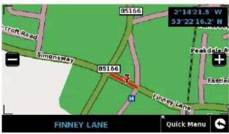 B5166 2°14'21.5" W 53°22'16.2" N Simonsway Finney Lane Finney Lane Quick Menu