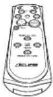 ECLIPSE CD5435 - Cleaning the remote control - 2