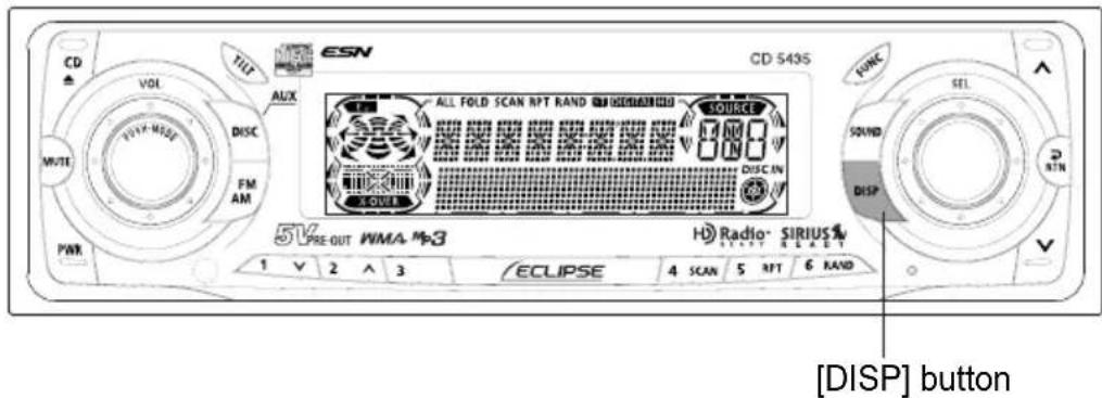 ECLIPSE CD5435 - Remove the disc and press the [CD4 button. - 2