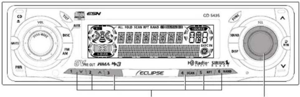 ECLIPSE CD5435 - Manually setting stations into memory - 2