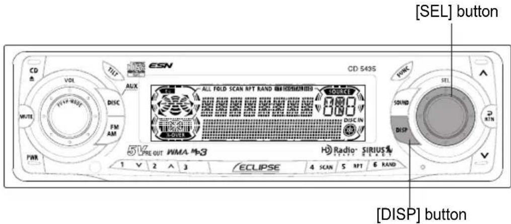 ECLIPSE CD5435 - Non-fader phase selection (NON-F Phase) - 1