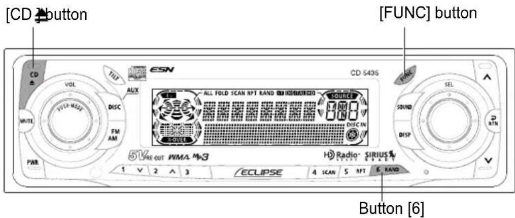 ECLIPSE CD5435 - How to cancel the Key CD - 3