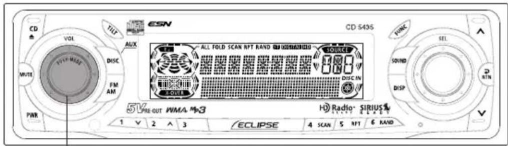 ECLIPSE CD5435 - NON-F (NON-FADER) Mode - 1