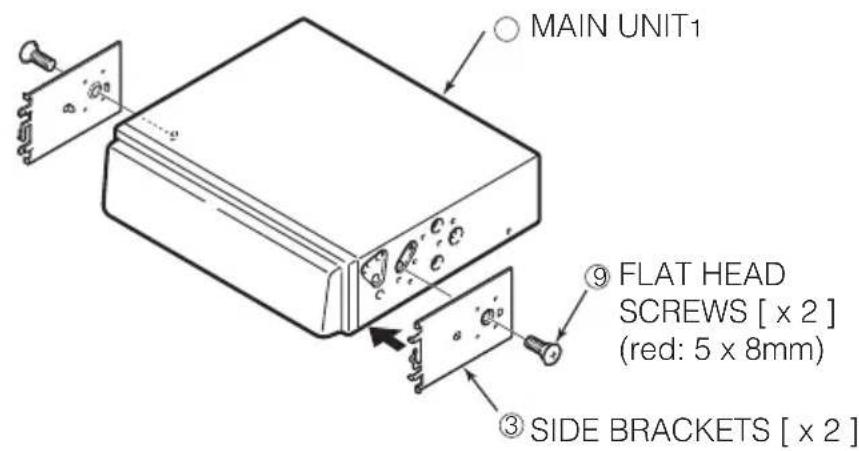 ECLIPSE CD5435 - Mounting the main unit - 2