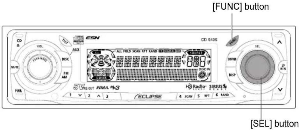 ECLIPSE CD5435 - To use the AREA SHOT function - 2
