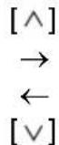 ECLIPSE CD8455 - Press [ʌ] and [ʌ] to switch between guidance points. - 2