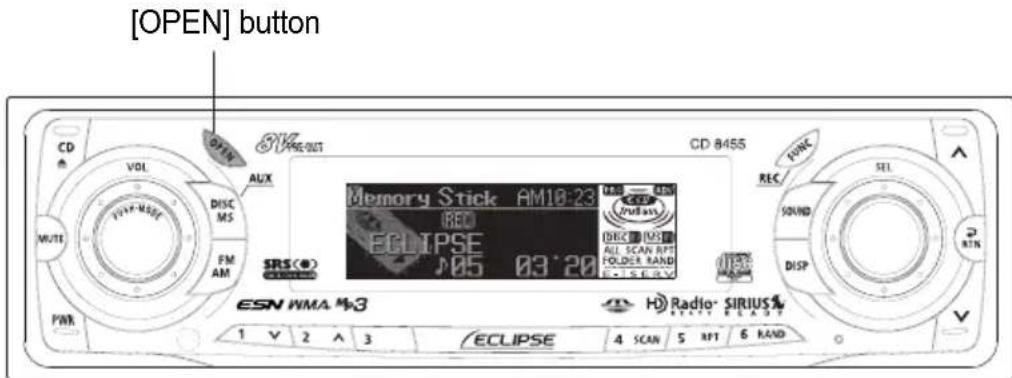 ECLIPSE CD8455 - Playing tracks in random order (RANDOM) - 2