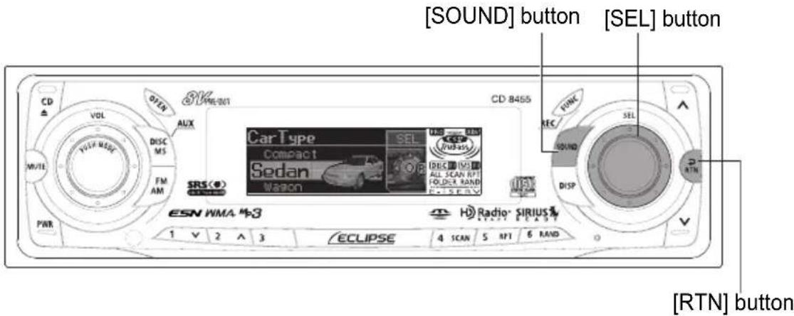 ECLIPSE CD8455 - Position selector setting (Position) - 2