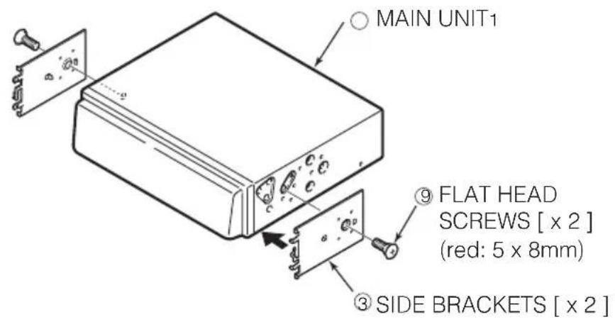 ECLIPSE CD8455 - Mounting the main unit - 2
