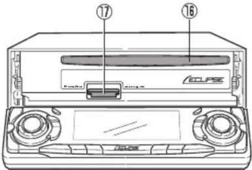 ECLIPSE CD8455 - With the front open - 1